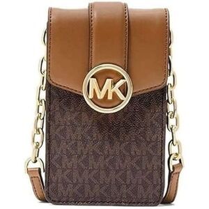 Michael Kors Carmen Logo North South Small Phone Crossbody Brand New with Tags